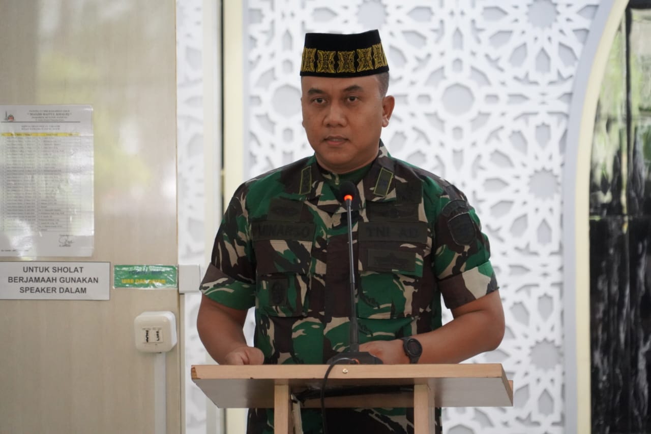 Tingkatkan Ketakwaan, Korem 102/Pjg Gelar Peringatan Nuzulul Qur’an 1445 H/2024 M