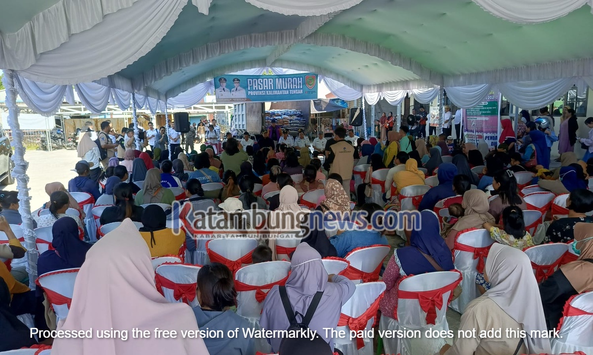 Pasar Murah Diharapkan Bisa Bantu Berikan Keringan Bagi Masyarakat