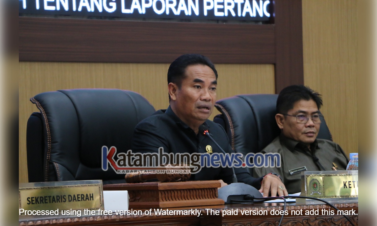 Marwan Susanto Duduki Kembali Kursi Ketua DPRD Katingan