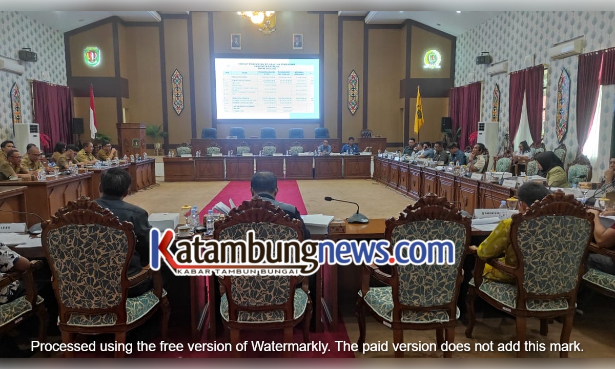 DPRD Bahas Dua Buah Perda Yang Diajukan Pemkab Katingan