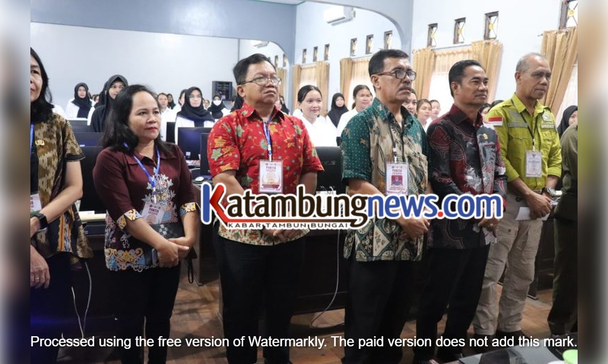 Ketua DPRD Hadir Di Hari Pertama Tes CPNS Tingkat Kabupaten Katingan