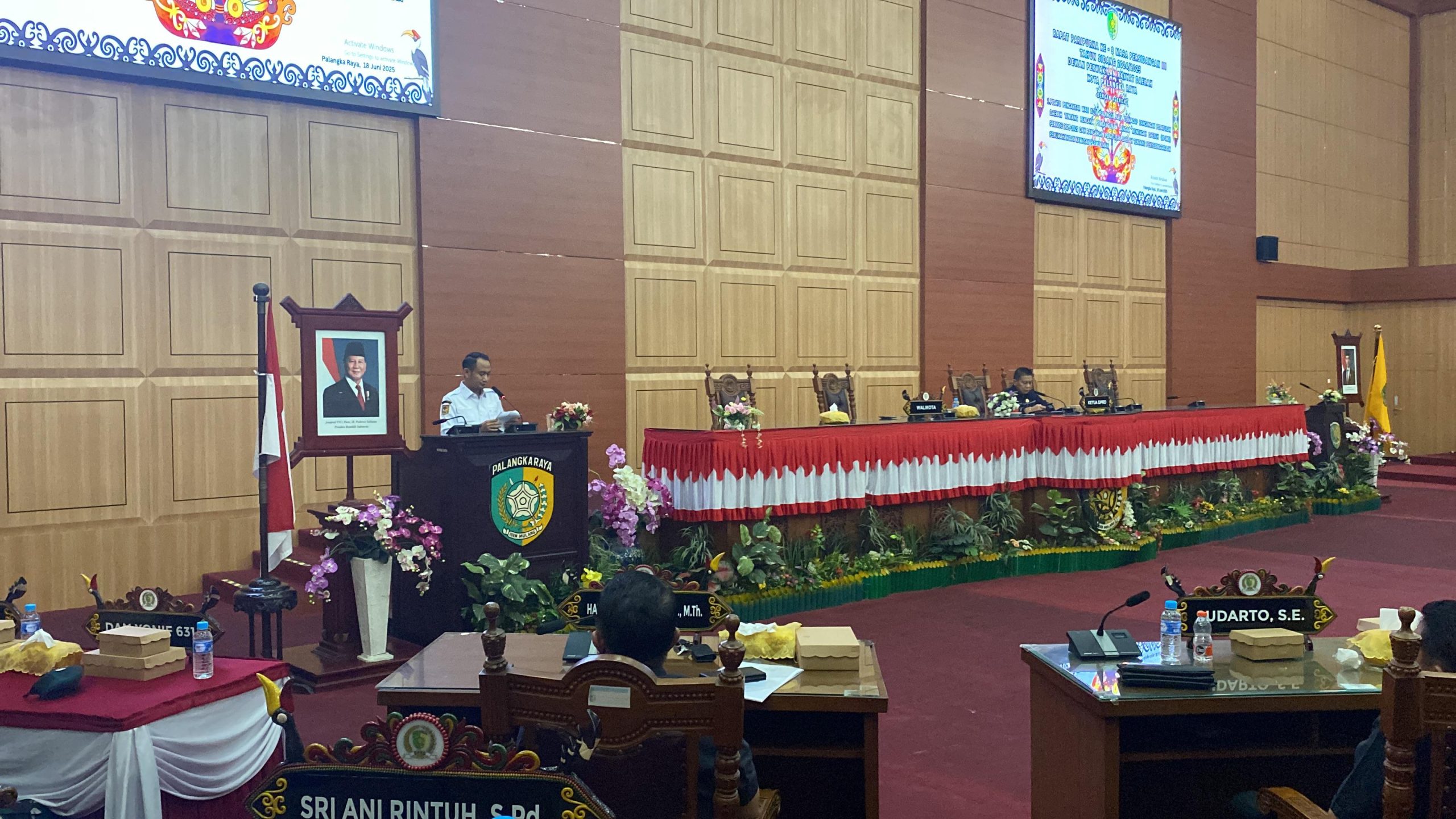 Semangat Huma Betang Warnai Pidato Wali Kota