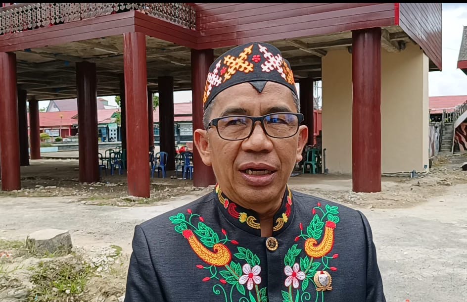 Rumah Adat Dayak Resmi Difungsikan