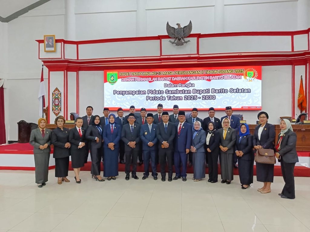 Pidato Perdana Bupati Barsel Bersama DPRD
